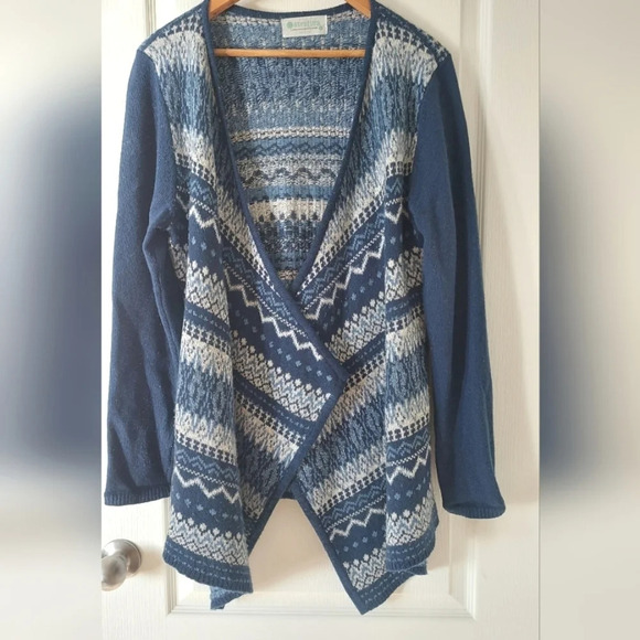 Aventura Quincy Cardigan Cotton wool cashmere blend Size XL - Picture 3 of 6